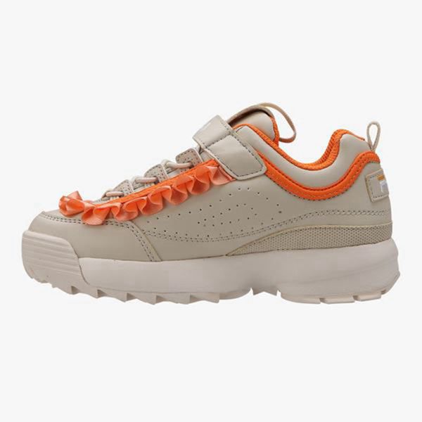 Fila Disruptor 2 Kd Frill Boy's Sneakers - Beige/Orange,NZ 784-10358